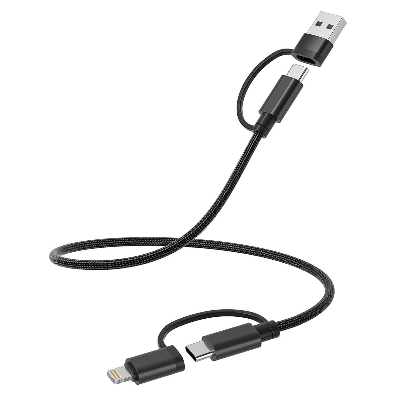 Cable USB C a USB C 4 en 1 Basesailor 30.48cm 60W