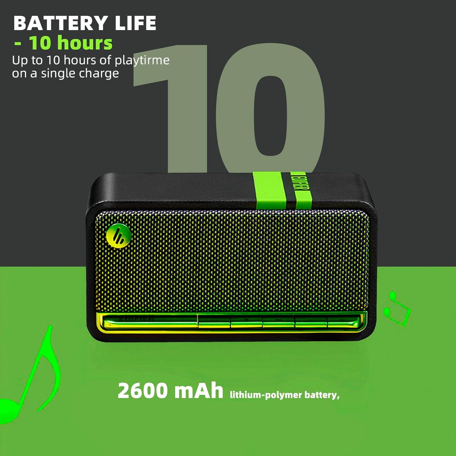 Altavoz Bluetooth Edifier MP230 Retro 20W Portátil Negro