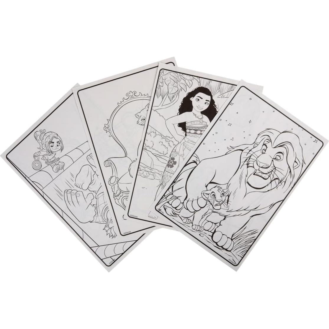 Libro para Colorear Crayola Disney 288 Páginas con Pegatinas