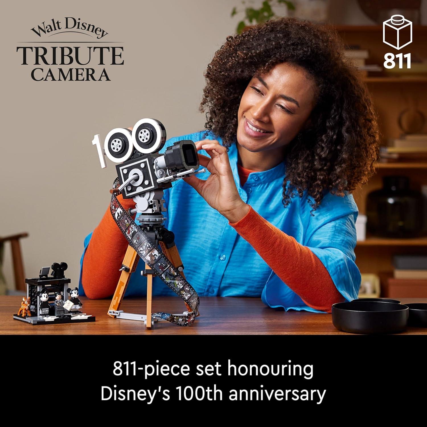 Cámara de homenaje a Walt Disney LEGO 43230 para adultos