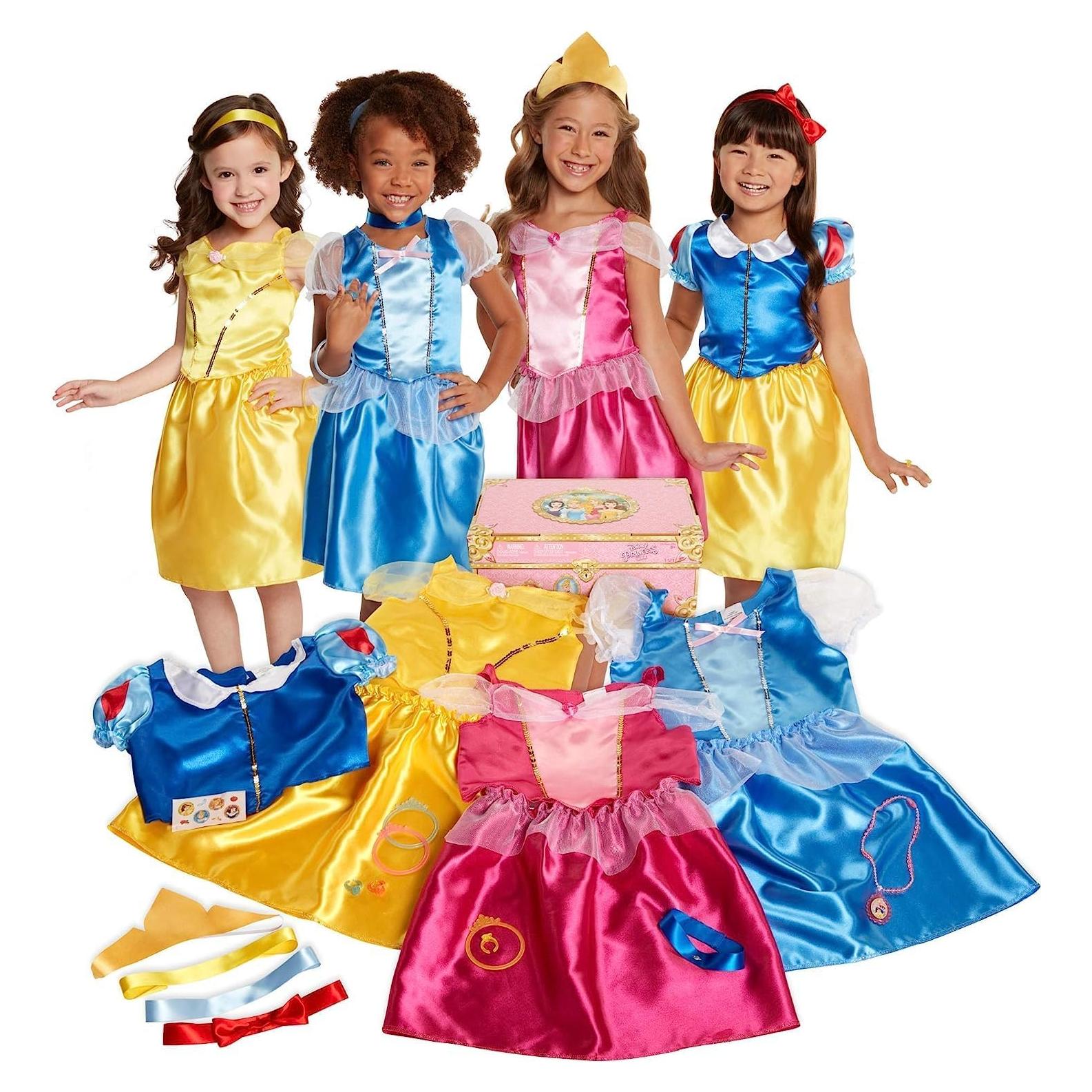 Baúl de Disfraces Deluxe Princesas Disney 21 Piezas
