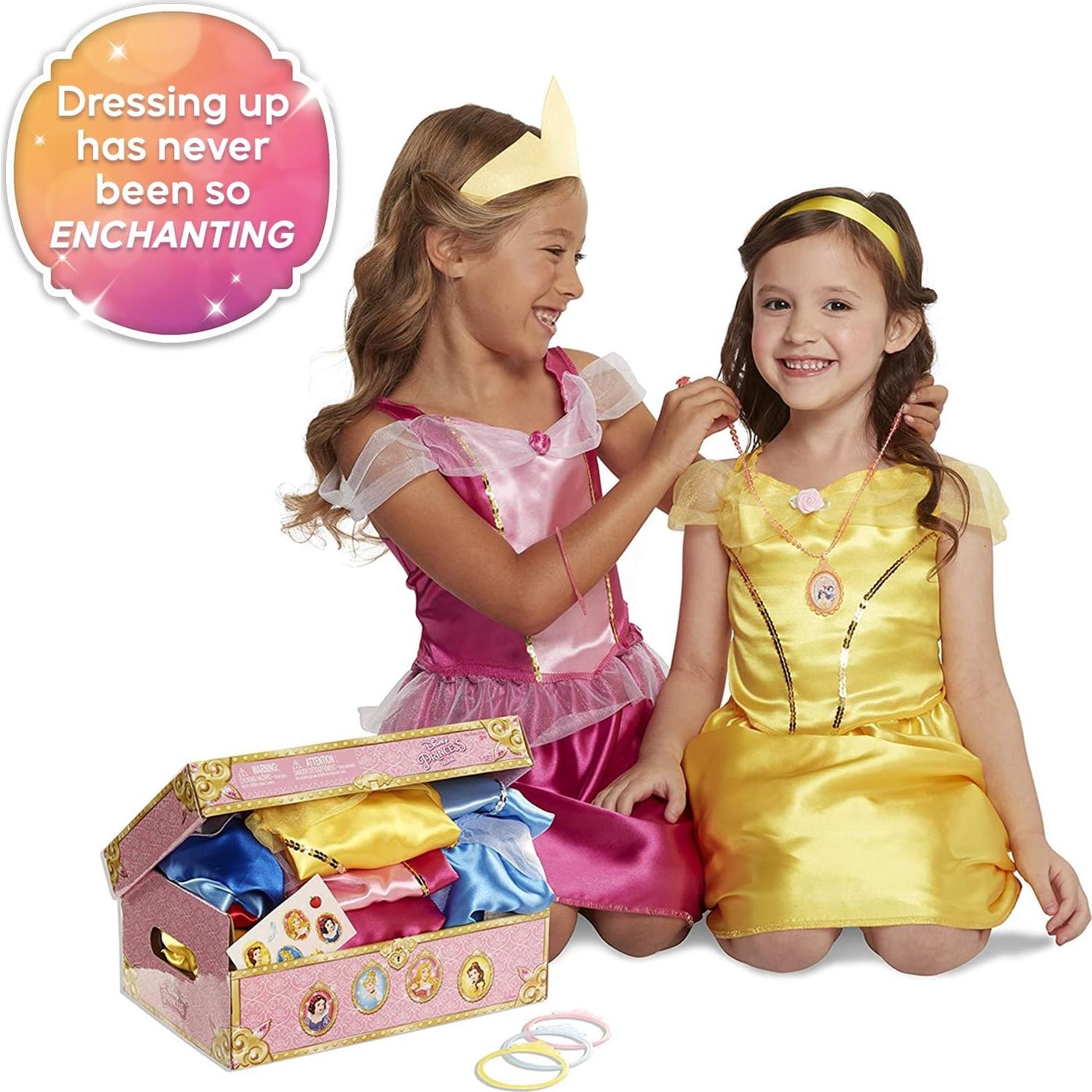 Baúl de Disfraces Deluxe Princesas Disney 21 Piezas