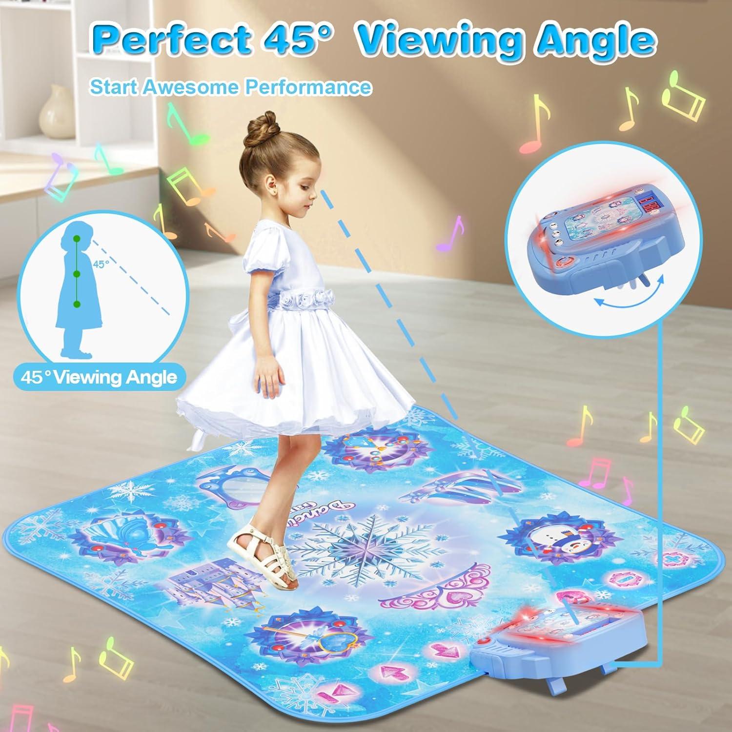 Alfombra de Baile Surelect 8 Botones Bluetooth para Niñas