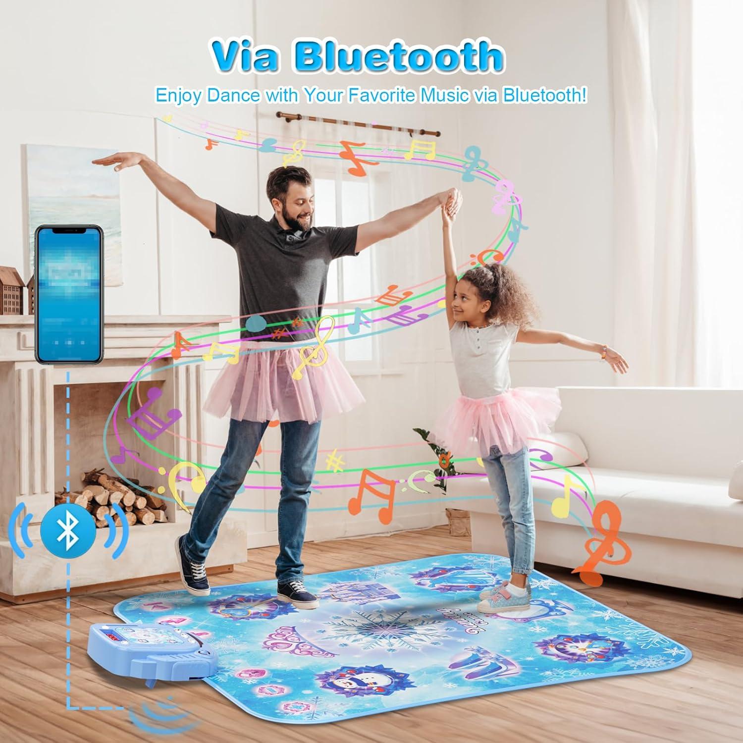 Alfombra de Baile Surelect 8 Botones Bluetooth para Niñas