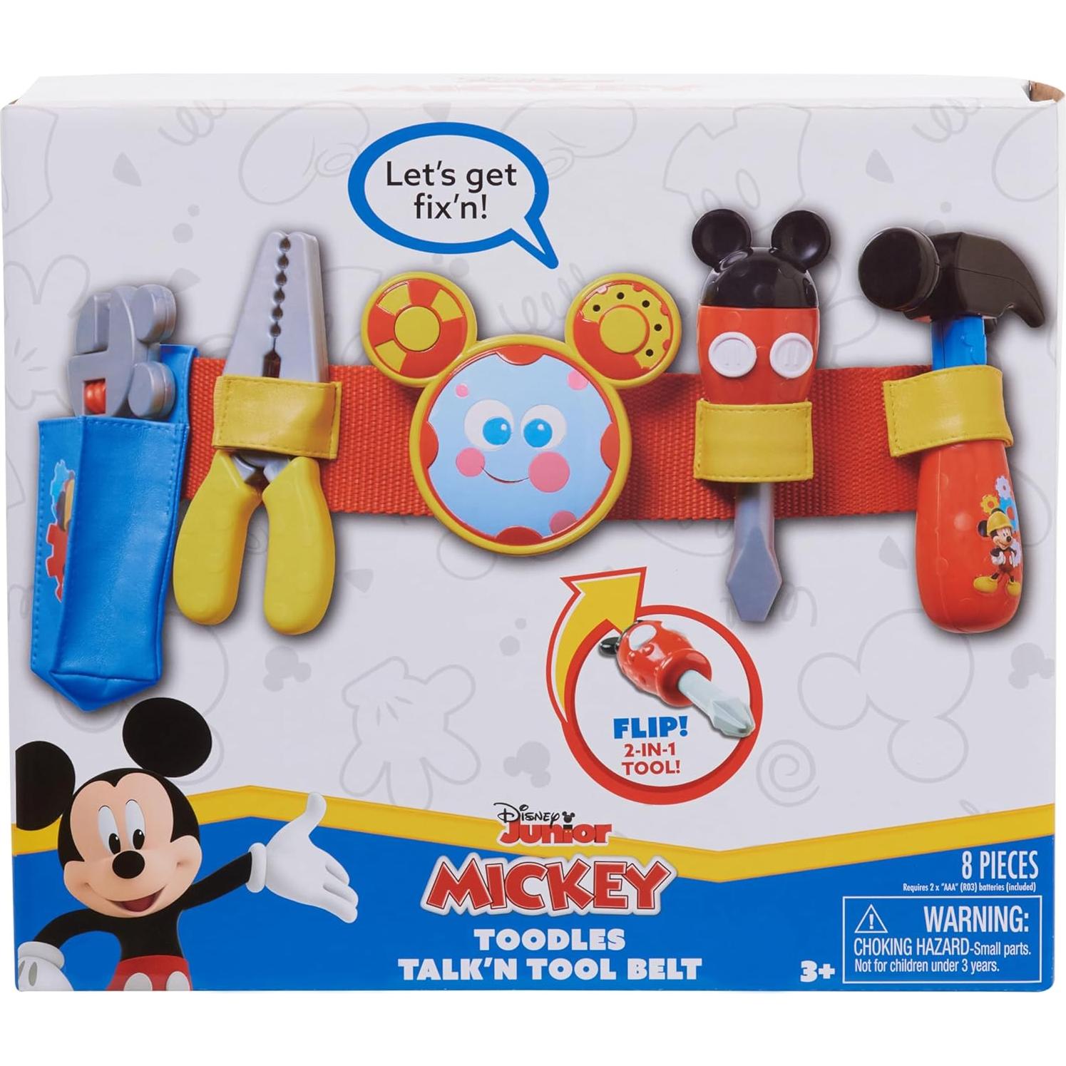 Cinturón de Herramientas Hablante Mickey Just Play 3+