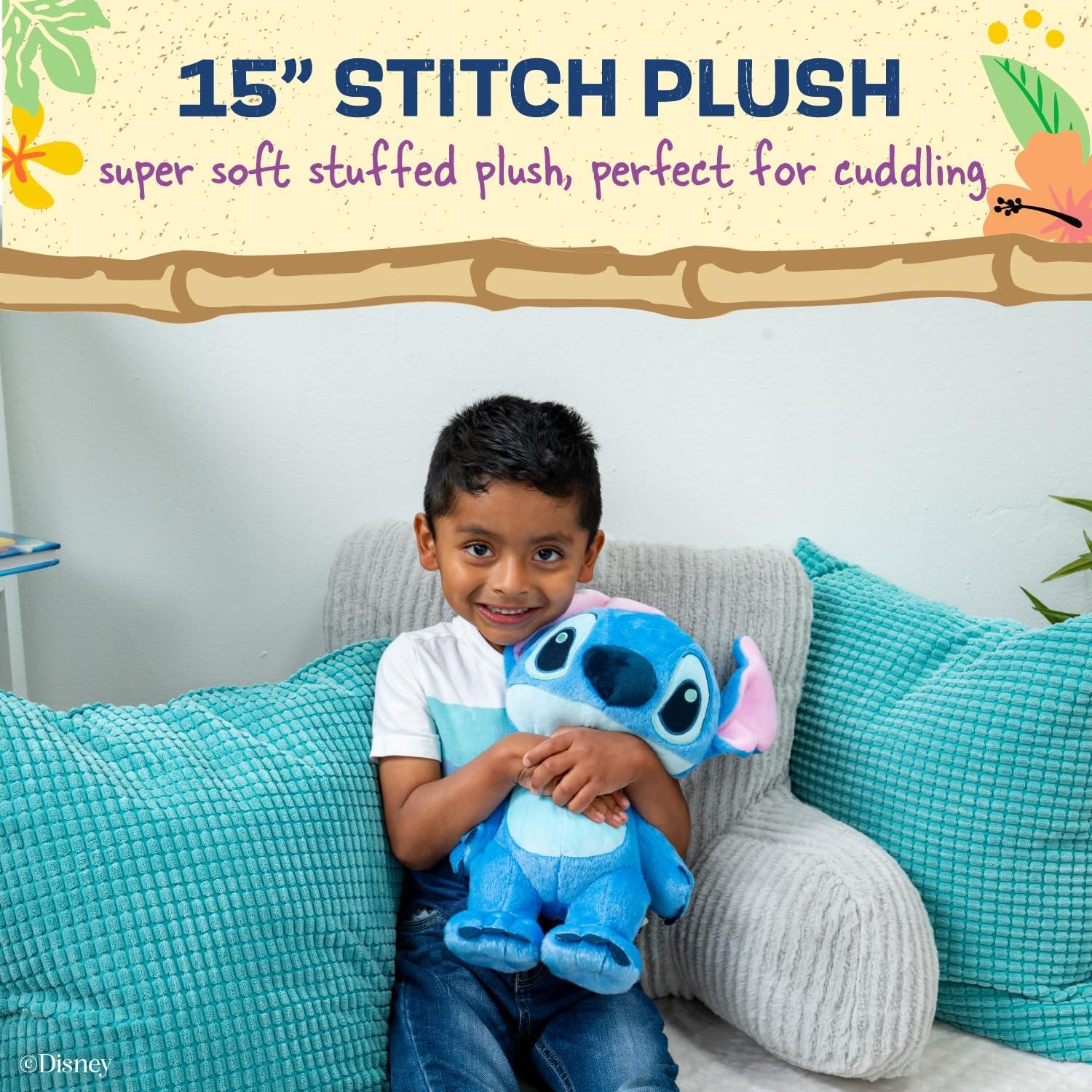 Peluches Lilo y Stitch Kids Preferred 38 cm Suave Azul
