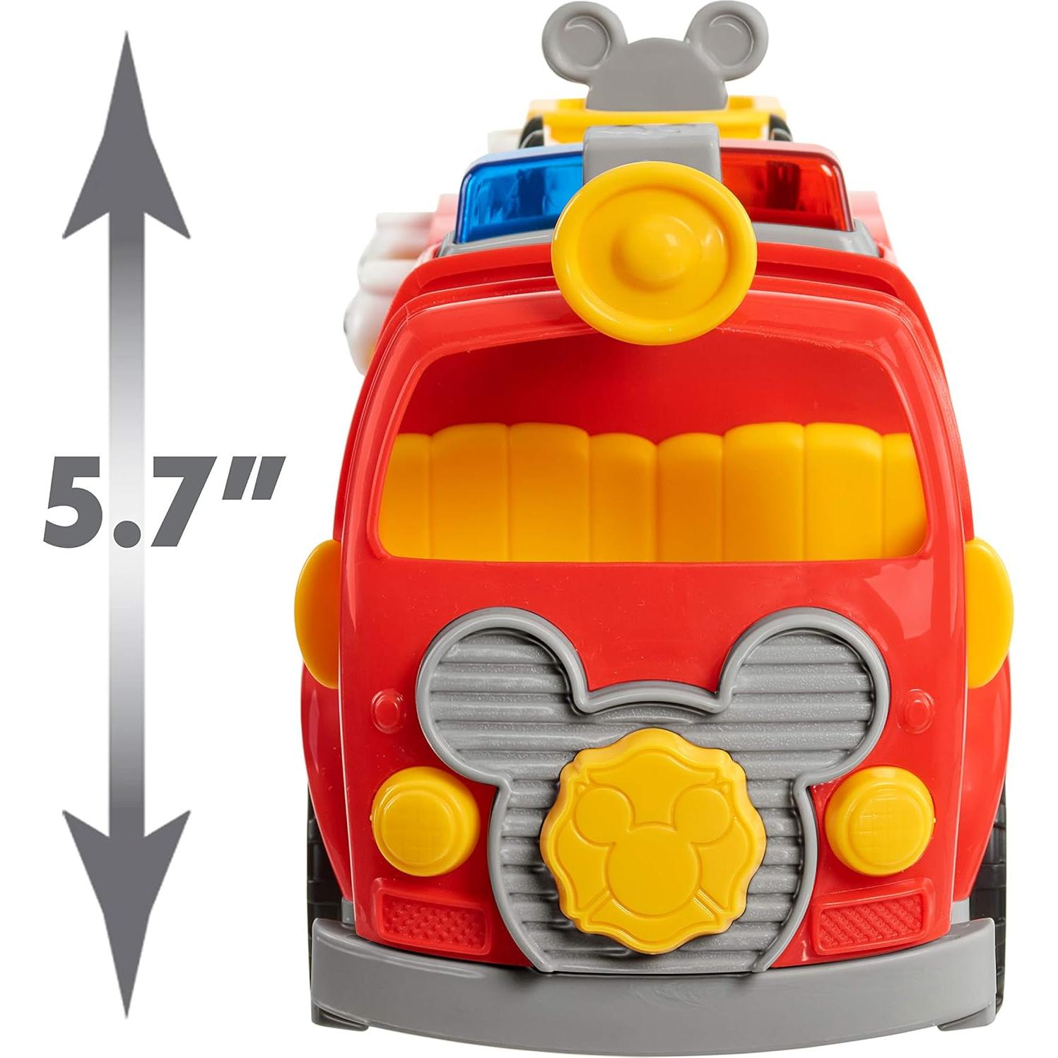 Camión de bomberos Mickey Mouse Just Play con luces y sonidos