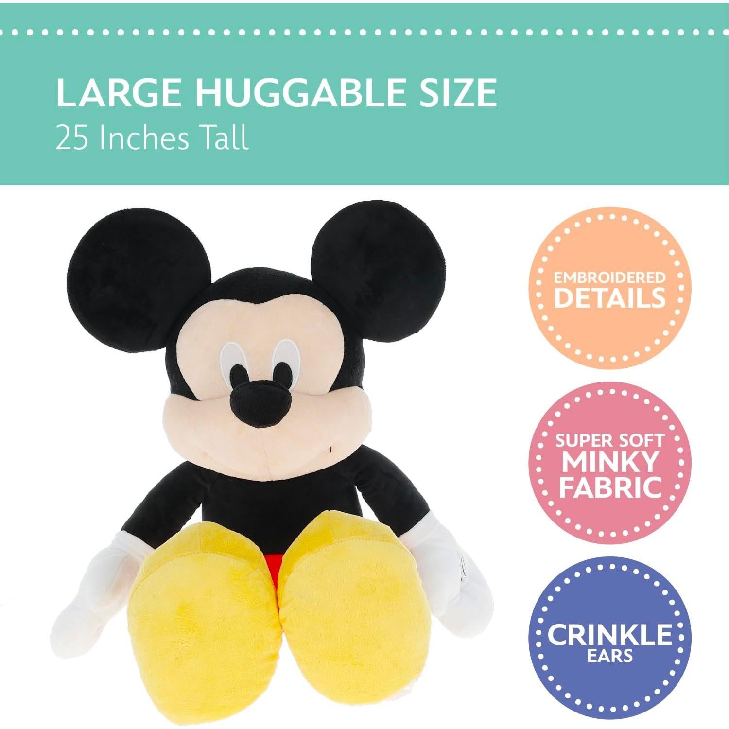 Peluche Disney Mickey Mouse Kids Preferred 63,5 cm