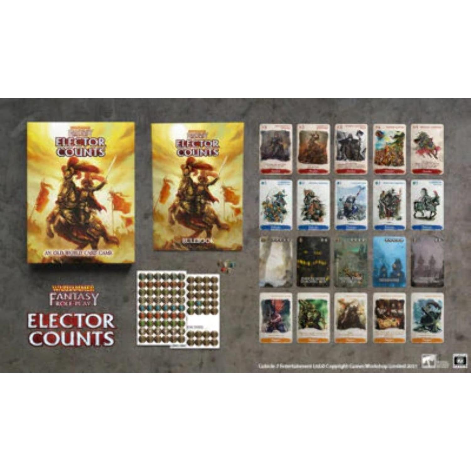 Juego de Cartas Warhammer Fantasy Condes Electores 2-4 Jugadores