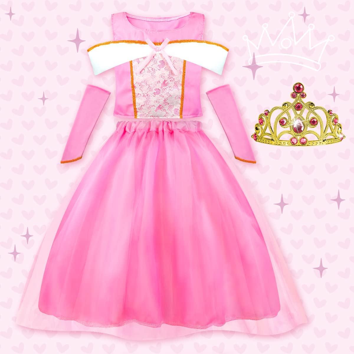 Vestido de Princesa Meland para Niñas con Accesorios