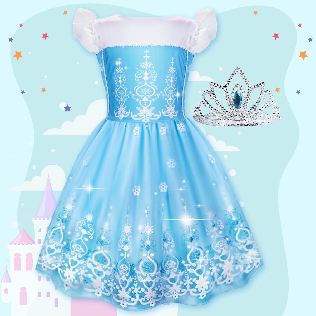 Vestido de Princesa Meland para Niñas con Accesorios