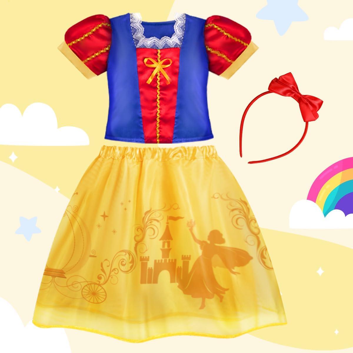 Vestido de Princesa Meland para Niñas con Accesorios