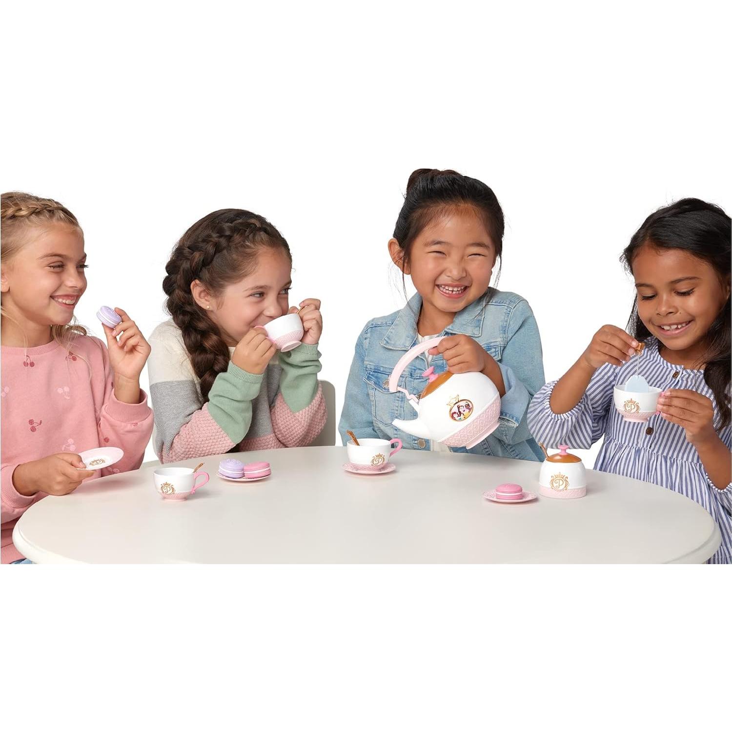 Juego de Té Princesas Disney 21 Piezas para 4 Niñas