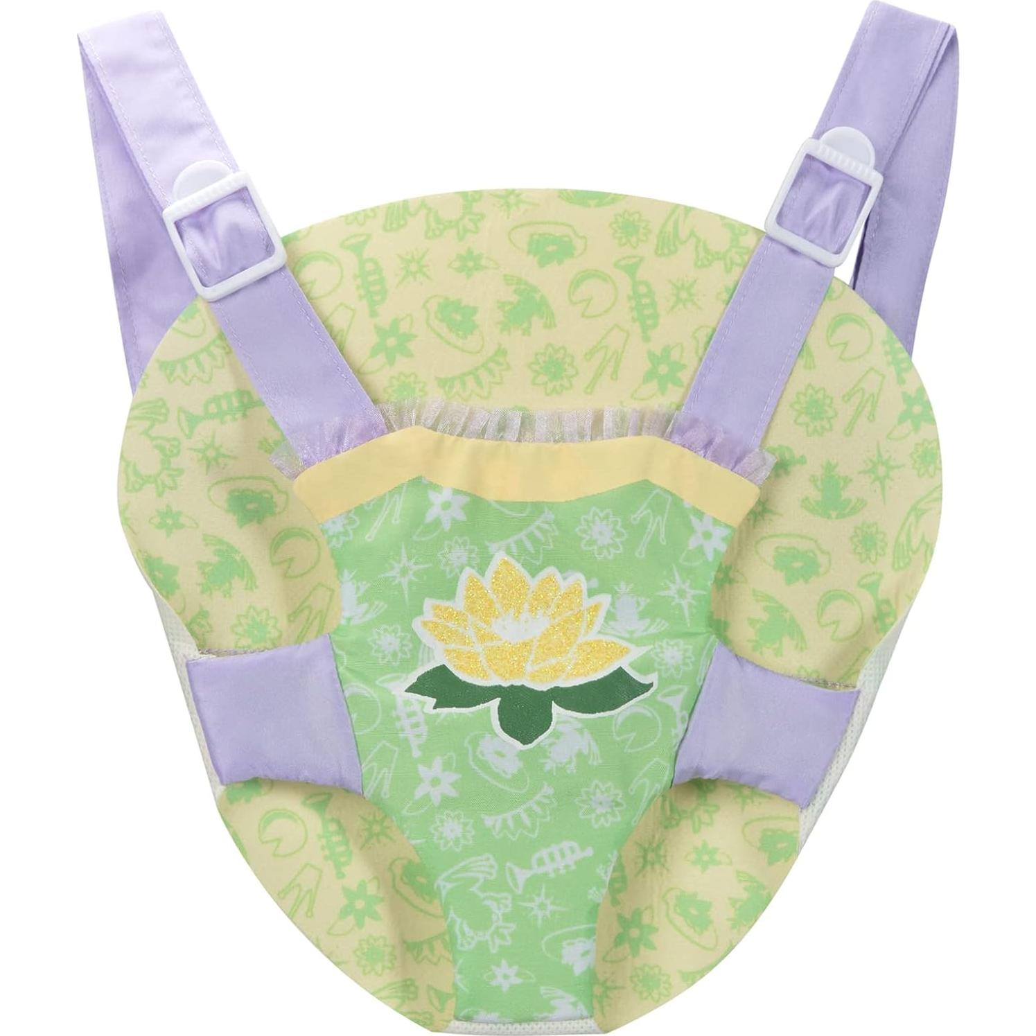 Muñeca Bebé Tiana Deluxe Disney con Transportador y Amigo