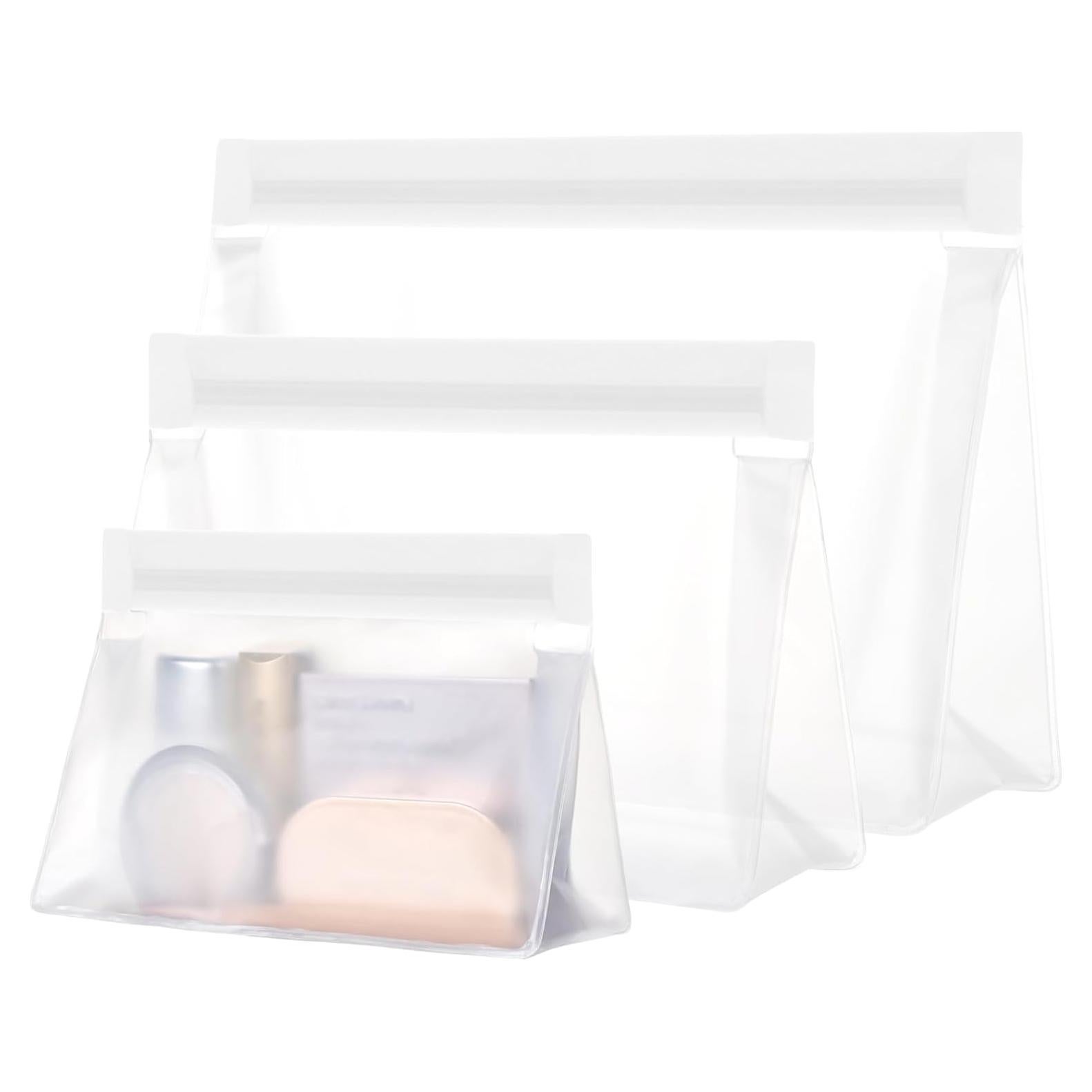 Packism Bolsa de Aseo Transparente Aprobada por TSA - 3 Tamaños