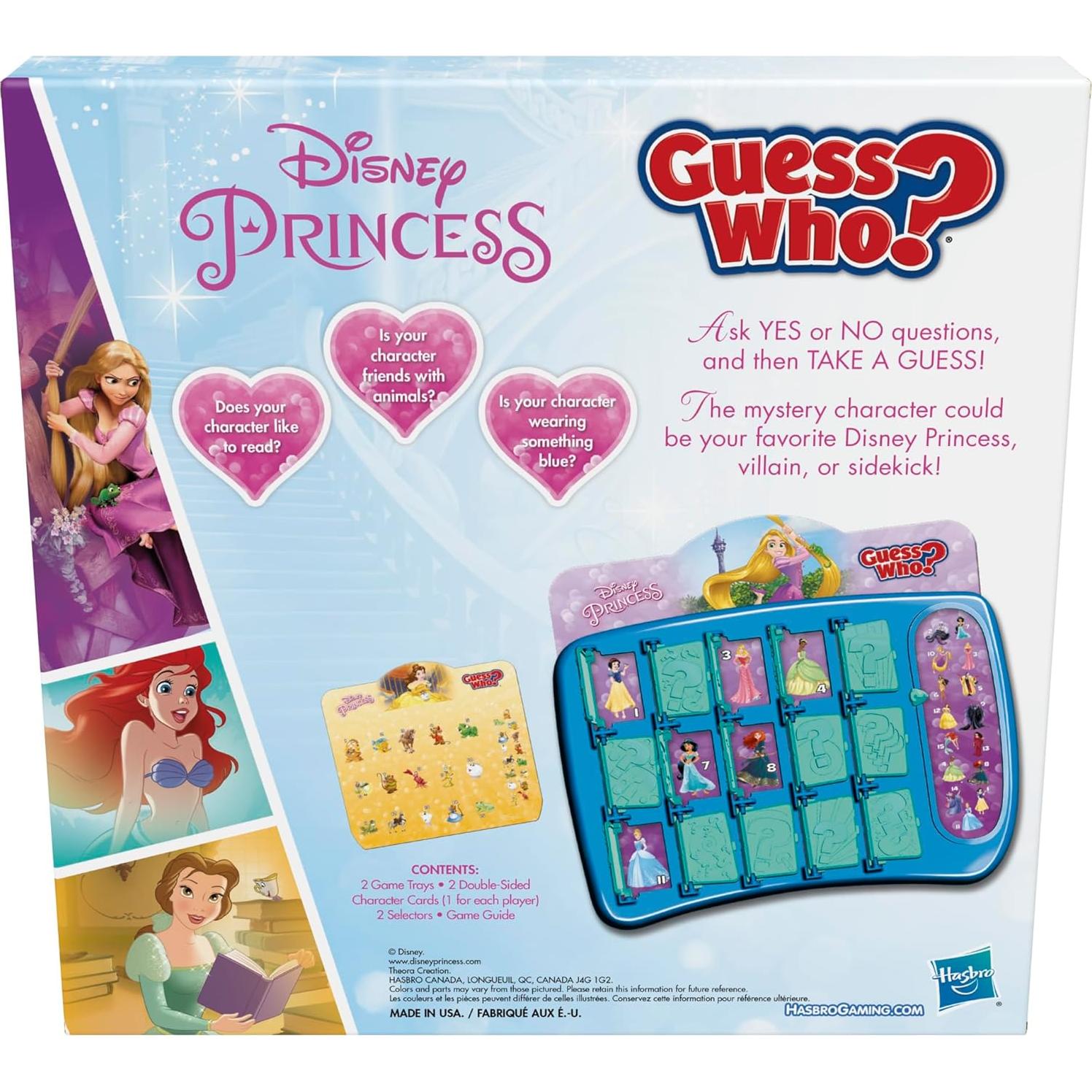 Juego de Mesa Adivina Quién? Princesas Disney Hasbro