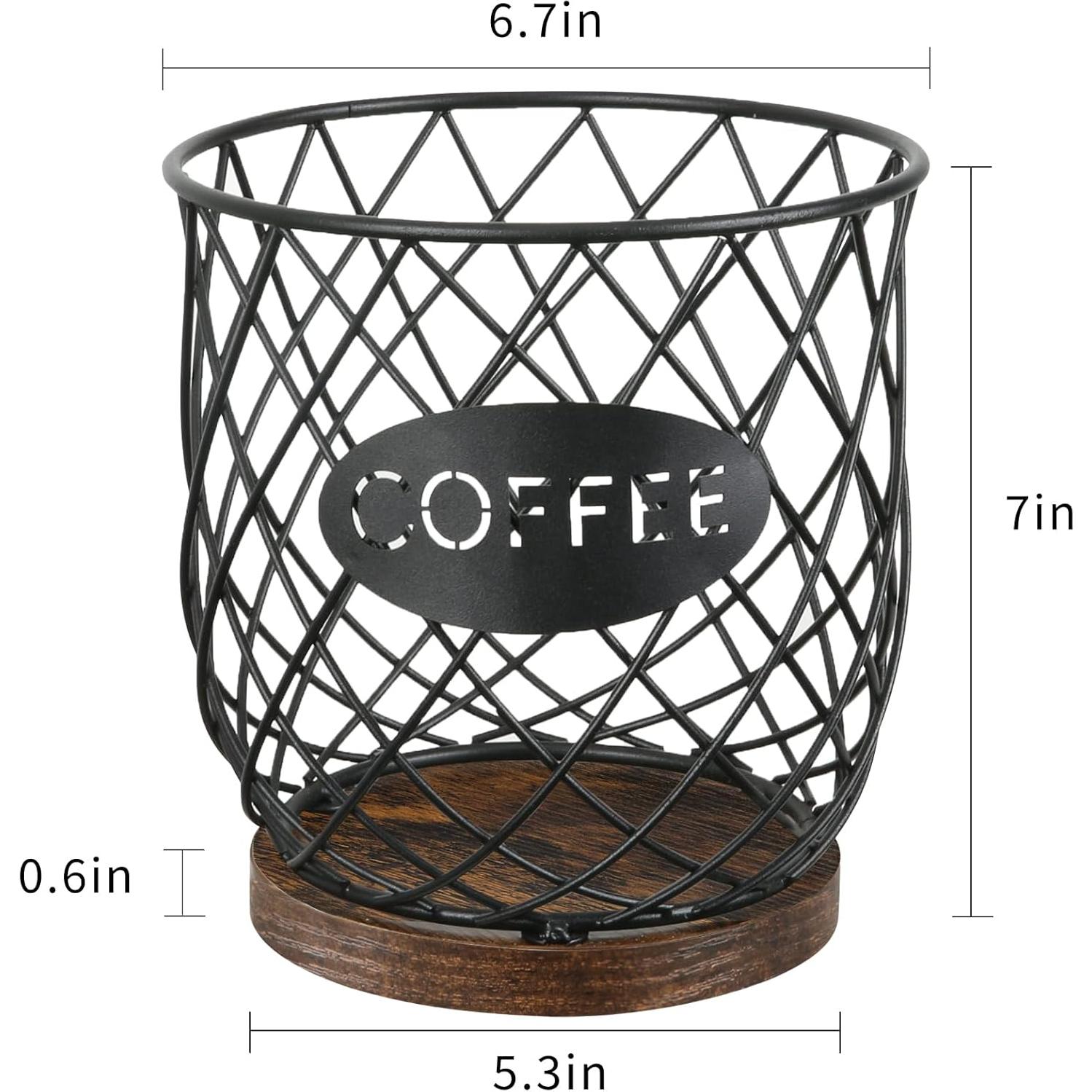 Organizador de Cápsulas de Café YINMIT - Rejilla Circular 35 Tazas