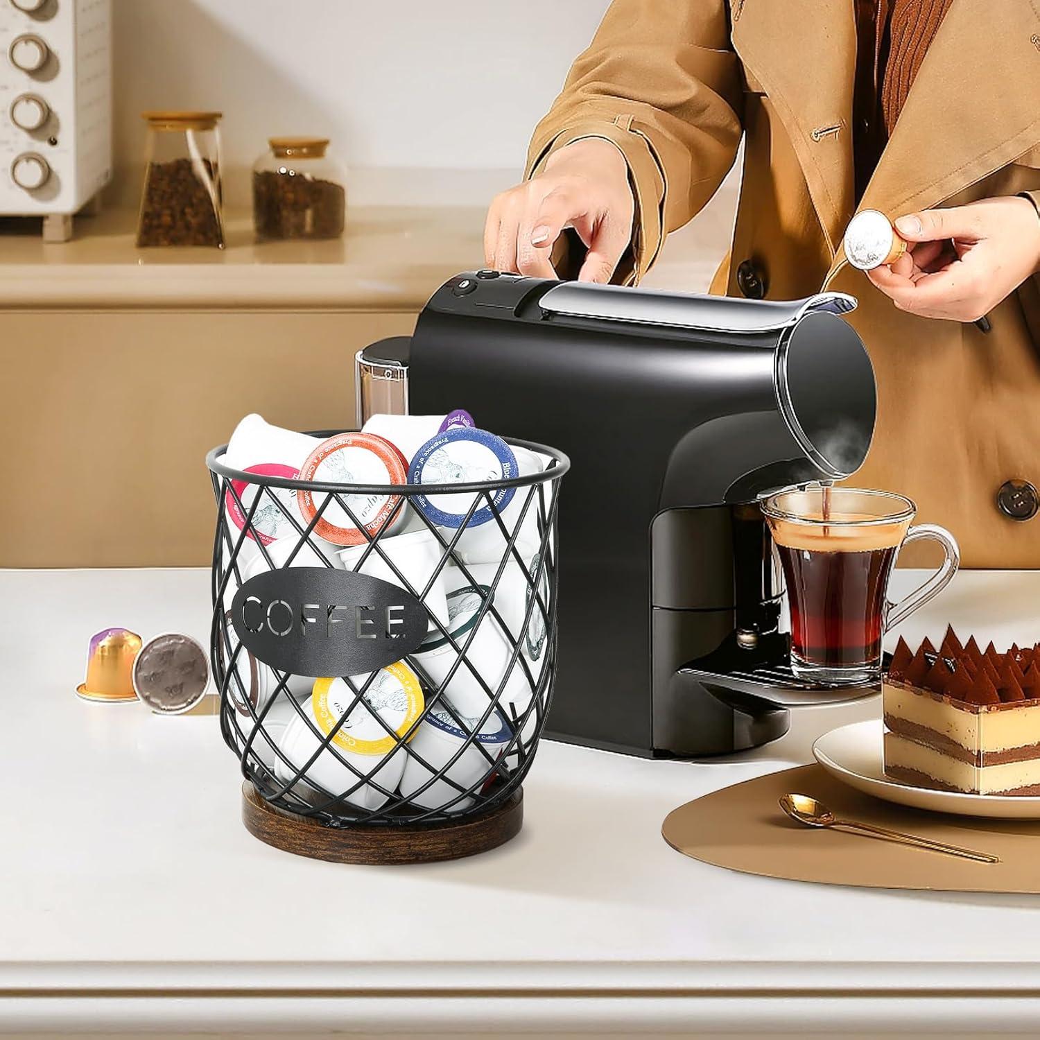 Organizador de Cápsulas de Café YINMIT - Rejilla Circular 35 Tazas