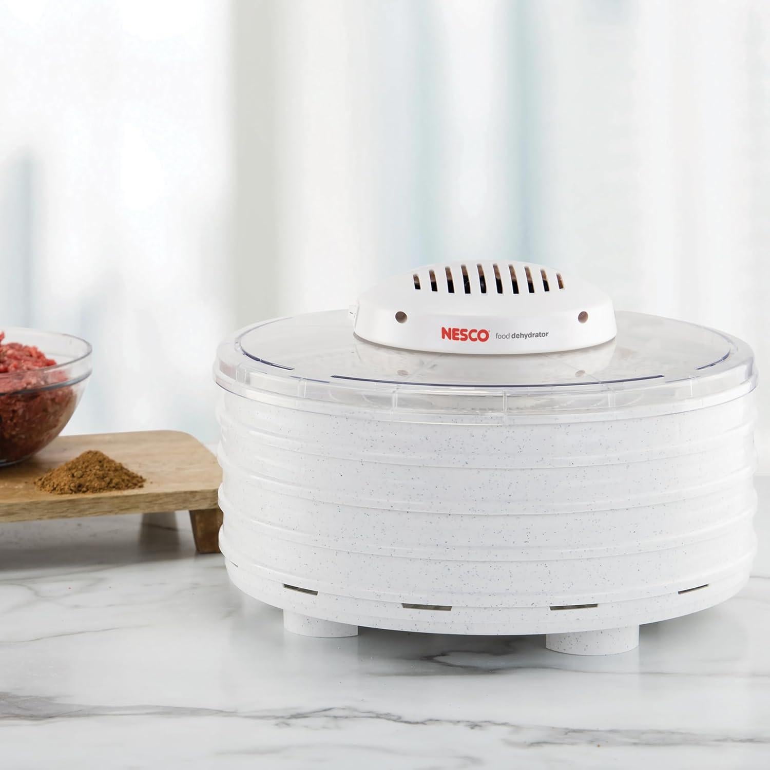 Deshidratador de Alimentos NESCO FD-37, 4 Bandejas, 400W