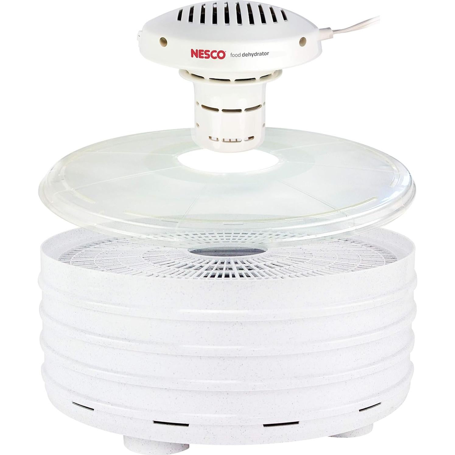 Deshidratador de Alimentos NESCO FD-37, 4 Bandejas, 400W