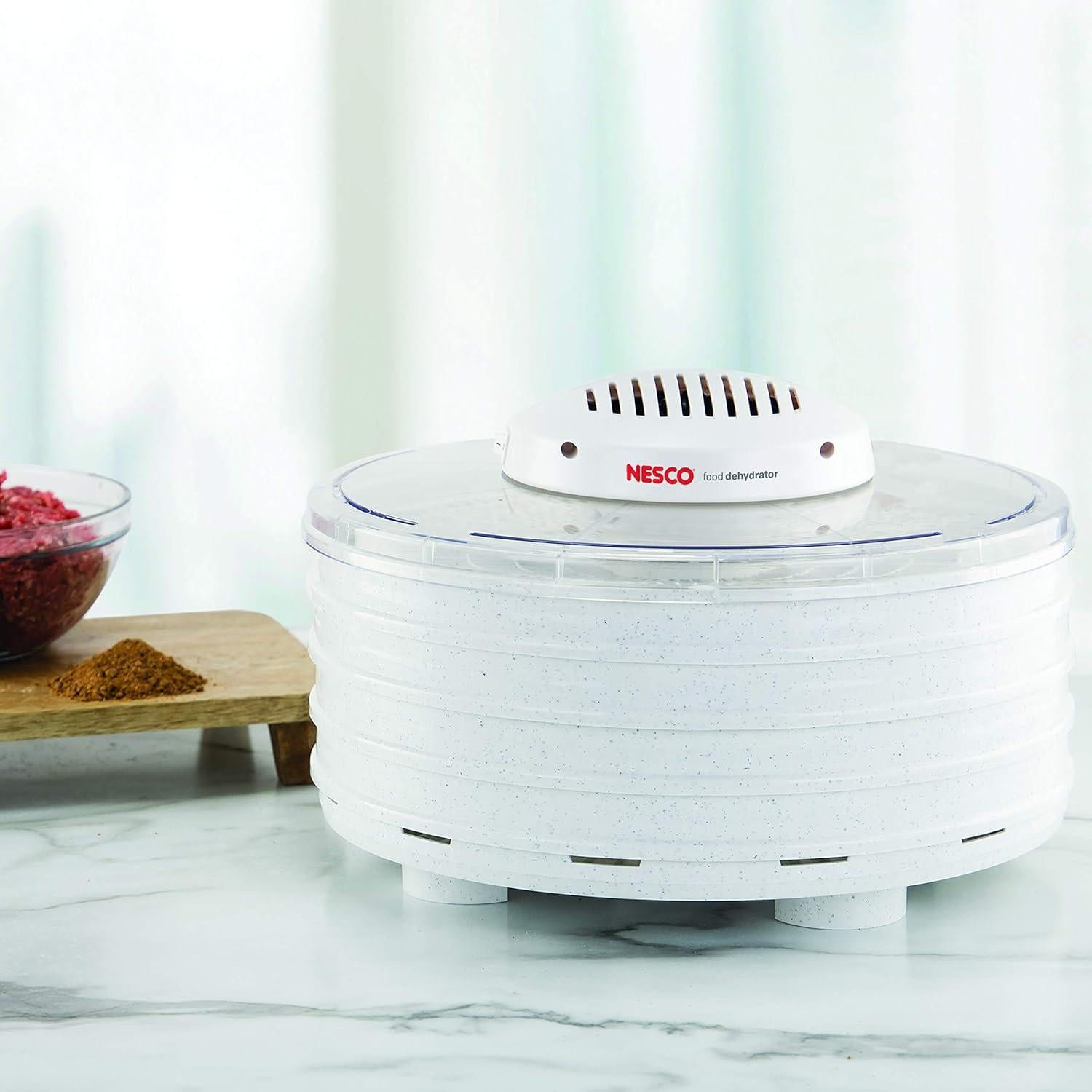 Deshidratador de Alimentos NESCO FD-37, 4 Bandejas, 400W