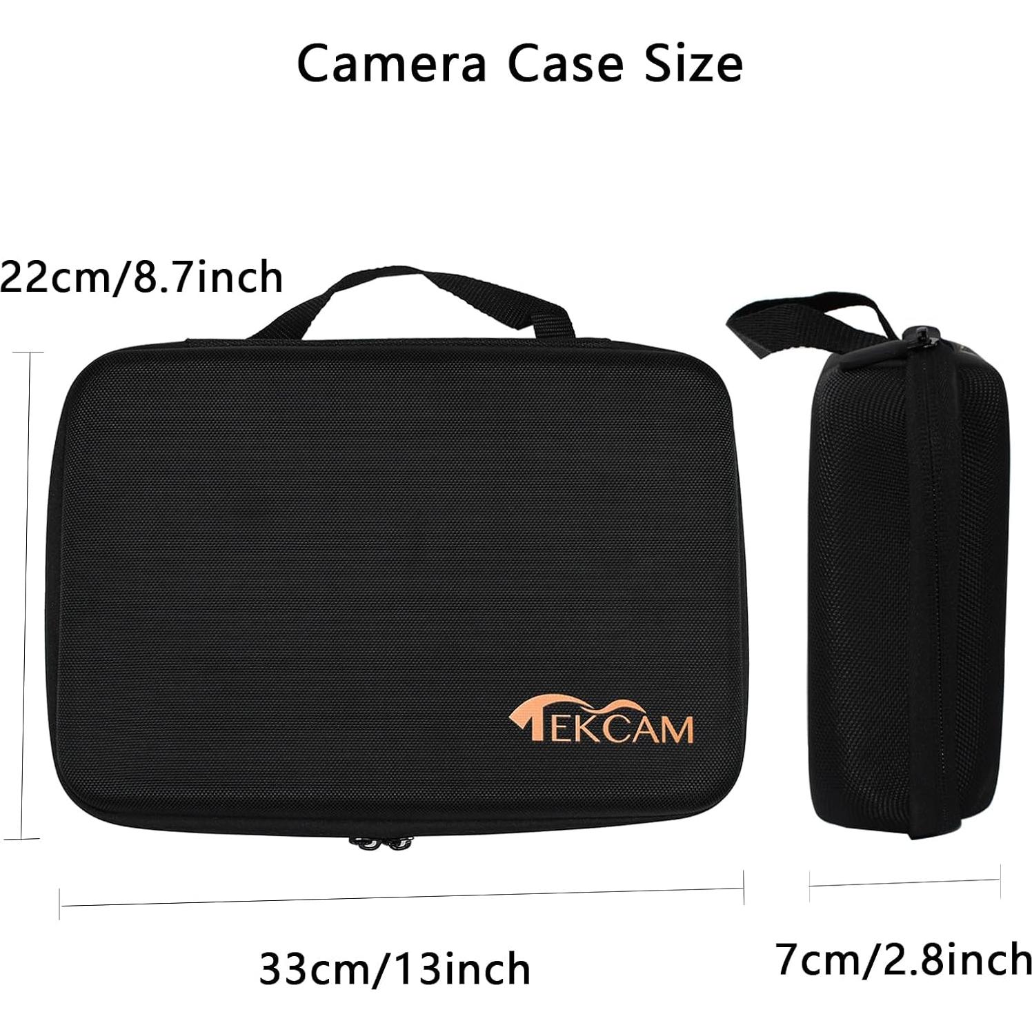 Funda Grande para Cámara de Acción TEKCAM 33x22x7 cm