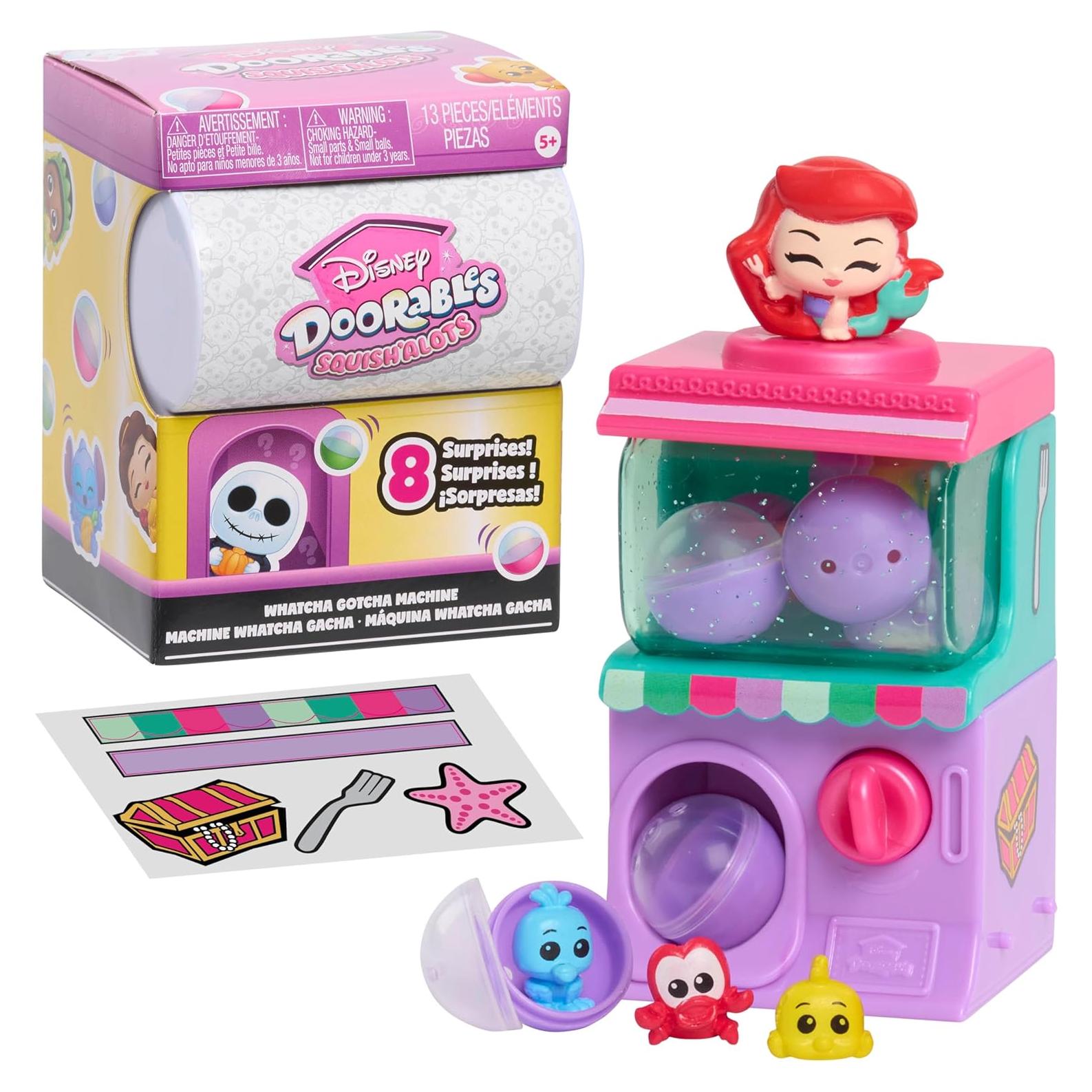 Mini Máquina Expendedora Disney Doorables Just Play 5 Sorpresas