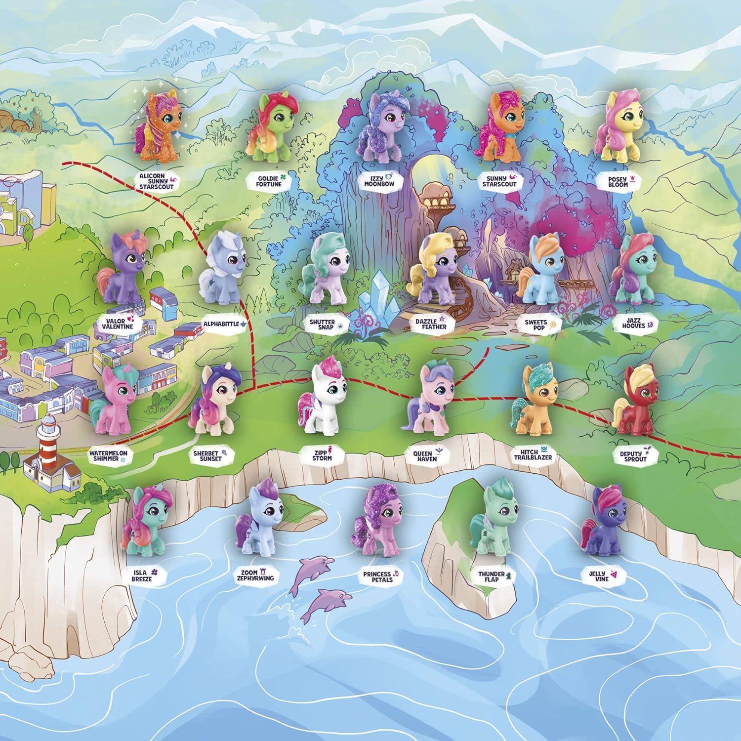 Conjunto de Colección Mi Pequeño Pony Mini Mundo Magia 22 Figuras