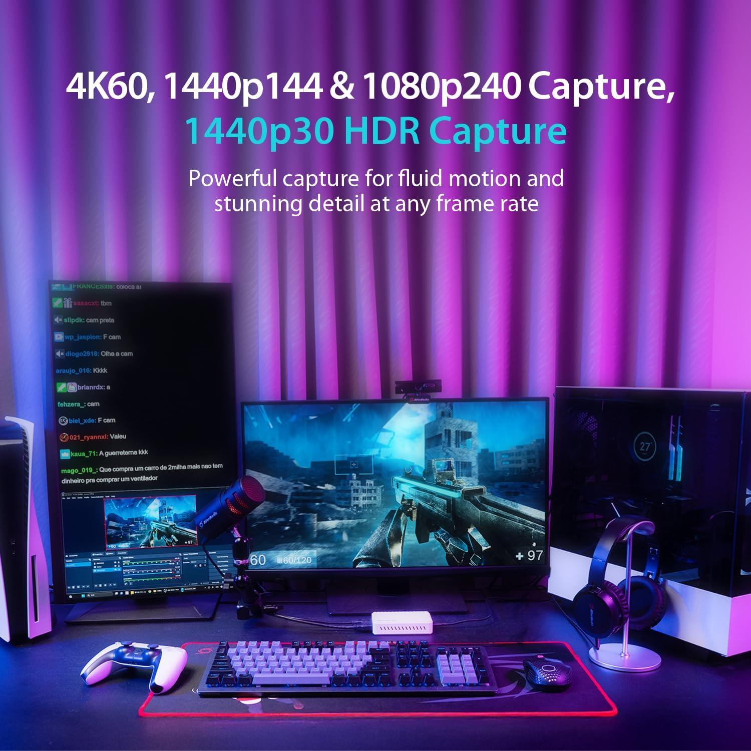 Tarjeta de Captura 4K AVerMedia GC553Pro para PS5, Xbox, Switch