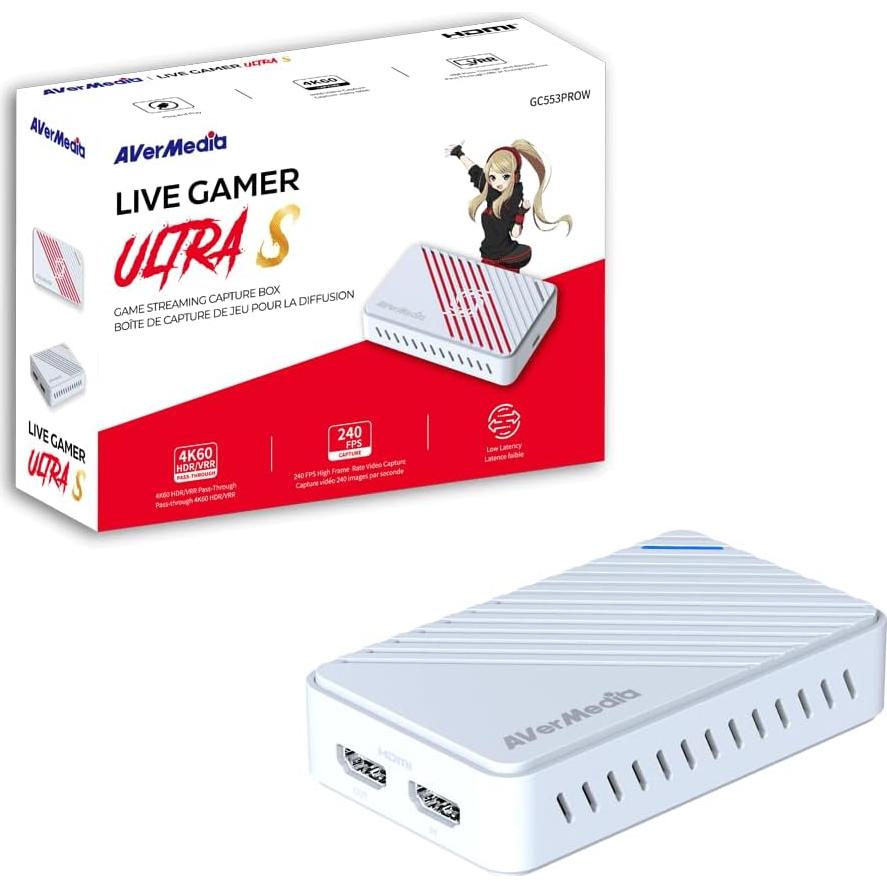 Tarjeta de Captura 4K AVerMedia GC553Pro HDMI para Streaming