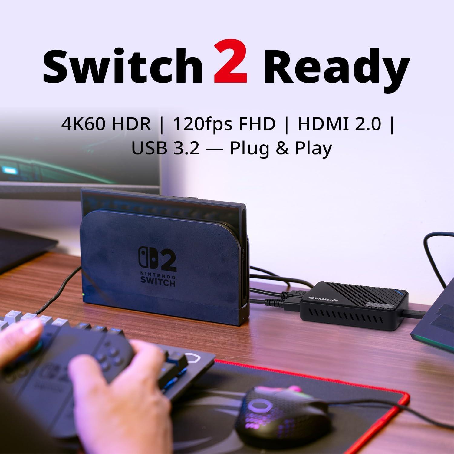 Tarjeta de Captura 4K AVerMedia GC553Pro HDMI para Streaming