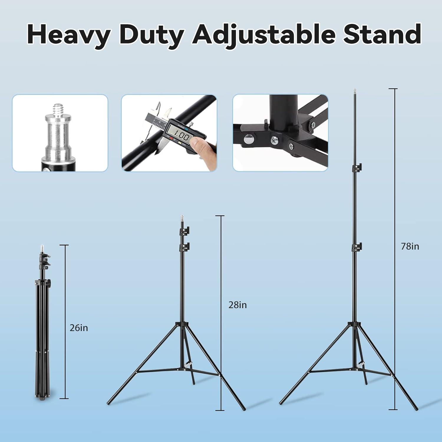 Kit de Iluminación Softbox Skytex 2Pack 28in 135W 5500K