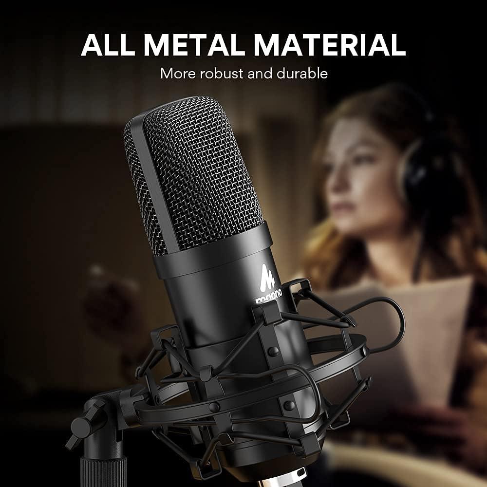 Micrófono USB Maono AU-A04T Cardioide 192kHz/24bit para PC