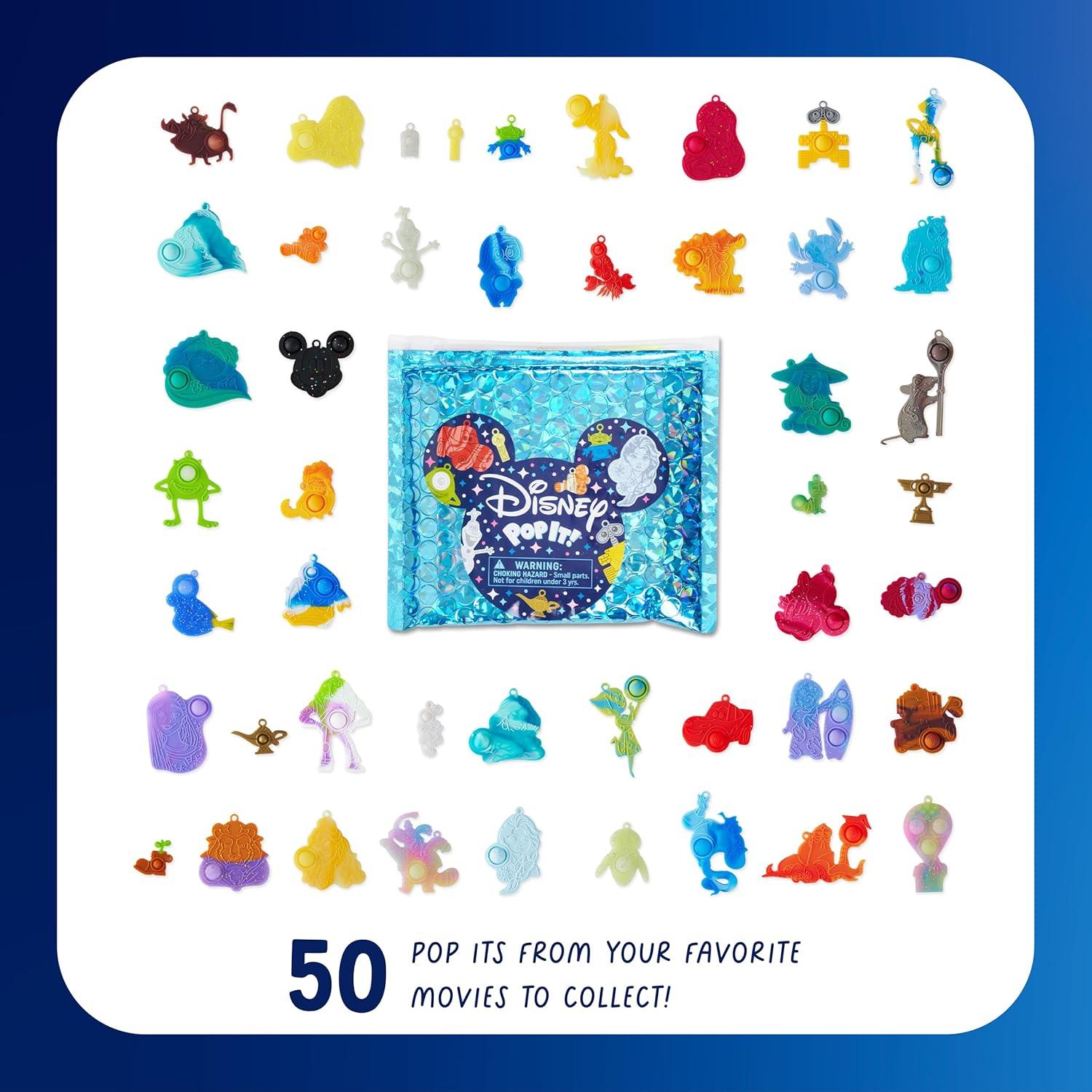 Pop It! Mascotas Disney - 4 Sorprisas Coleccionables - 14 Sorpresas