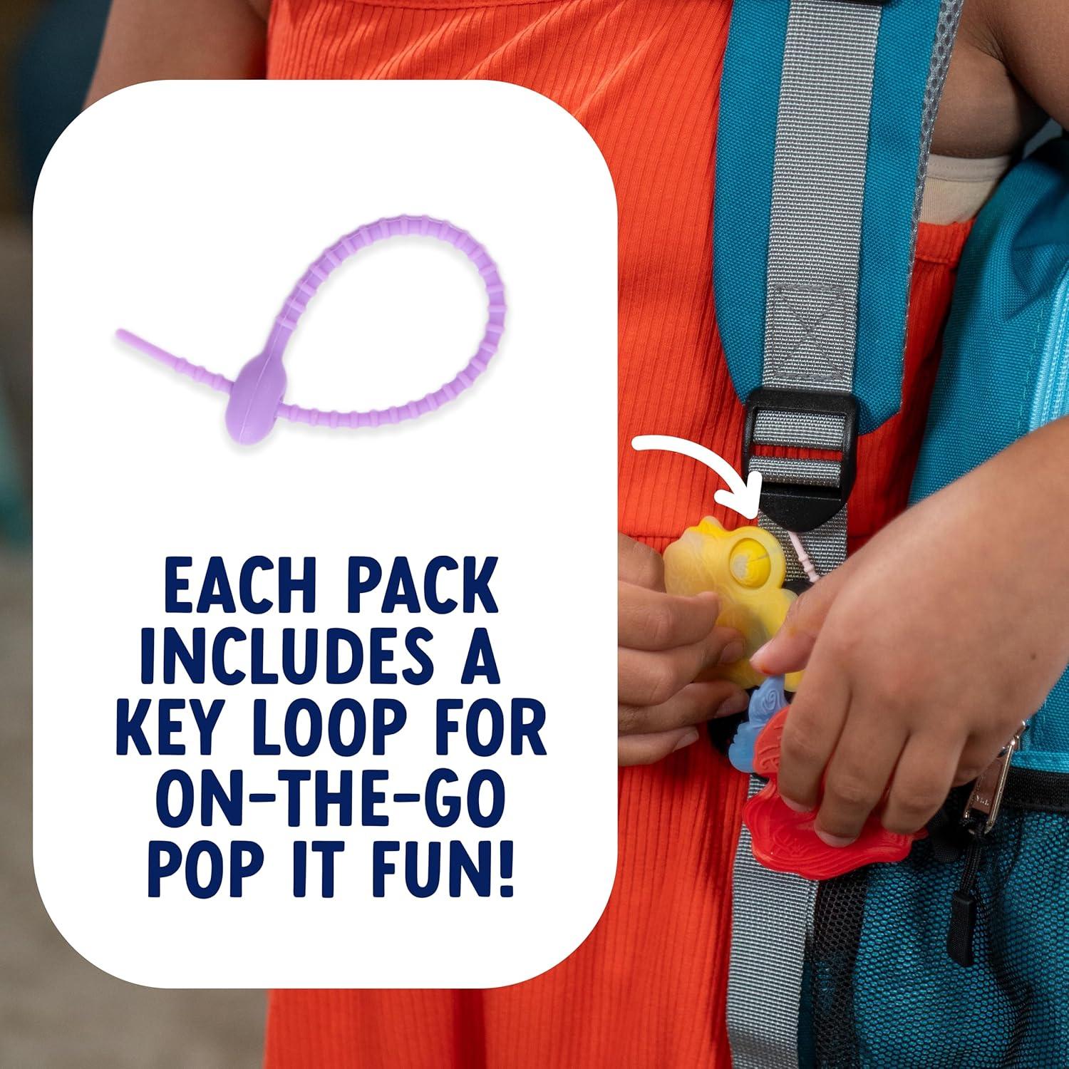 Pop It! Mascotas Disney - 4 Sorprisas Coleccionables - 14 Sorpresas