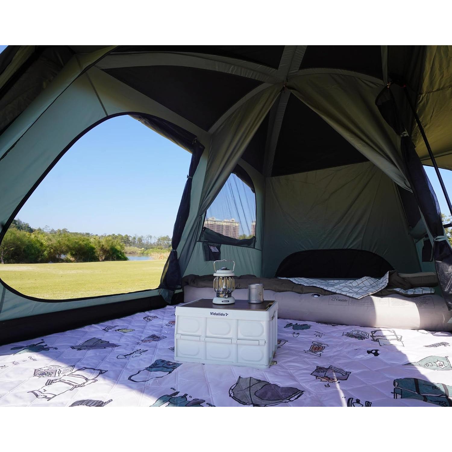 Carpa de Camping Vidalido para 4-6 Personas Impermeable