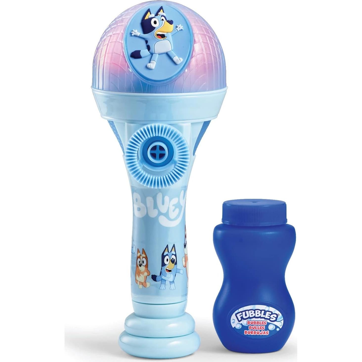 Máquina de Burbujas Bluey con Micrófono Activado por Voz