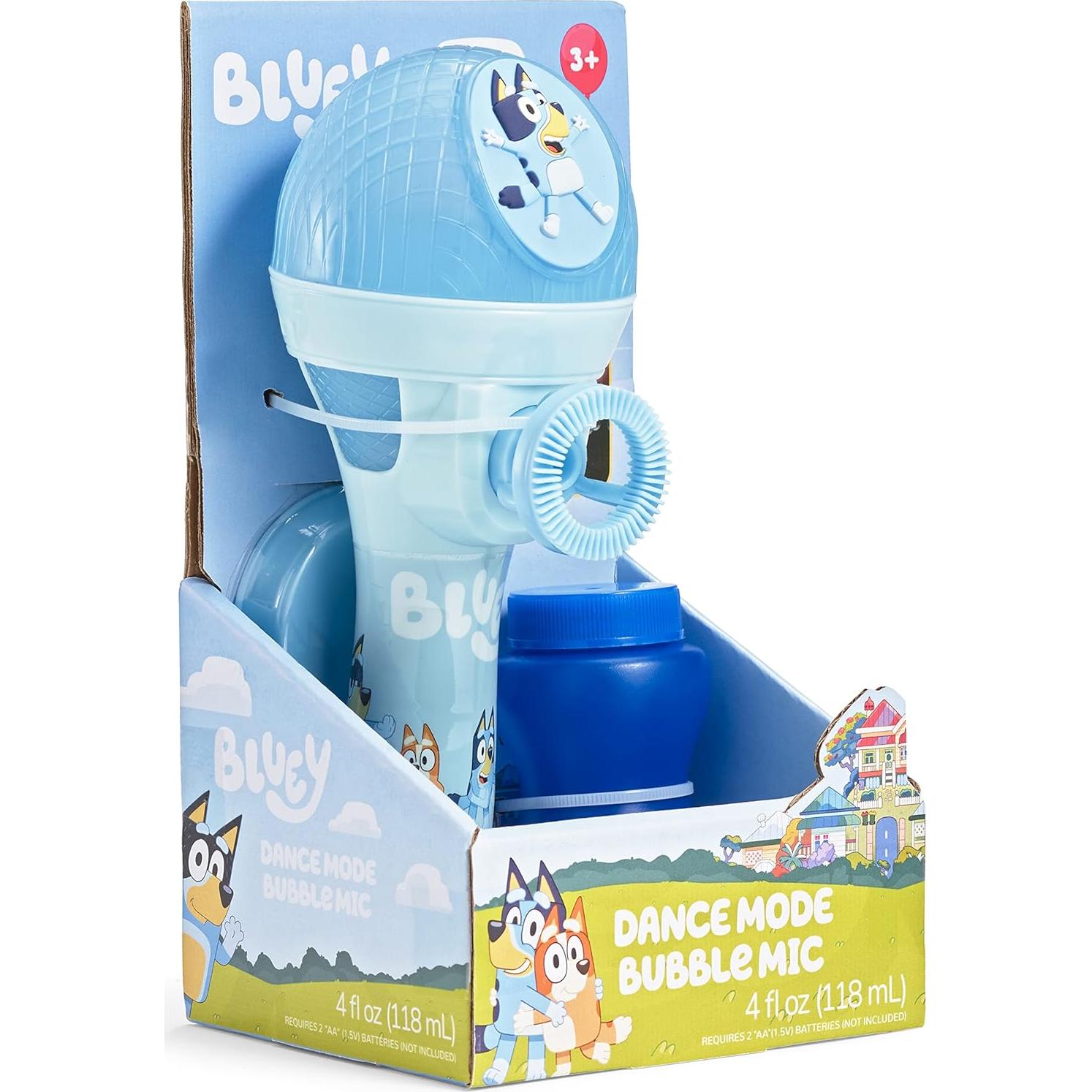 Máquina de Burbujas Bluey con Micrófono Activado por Voz