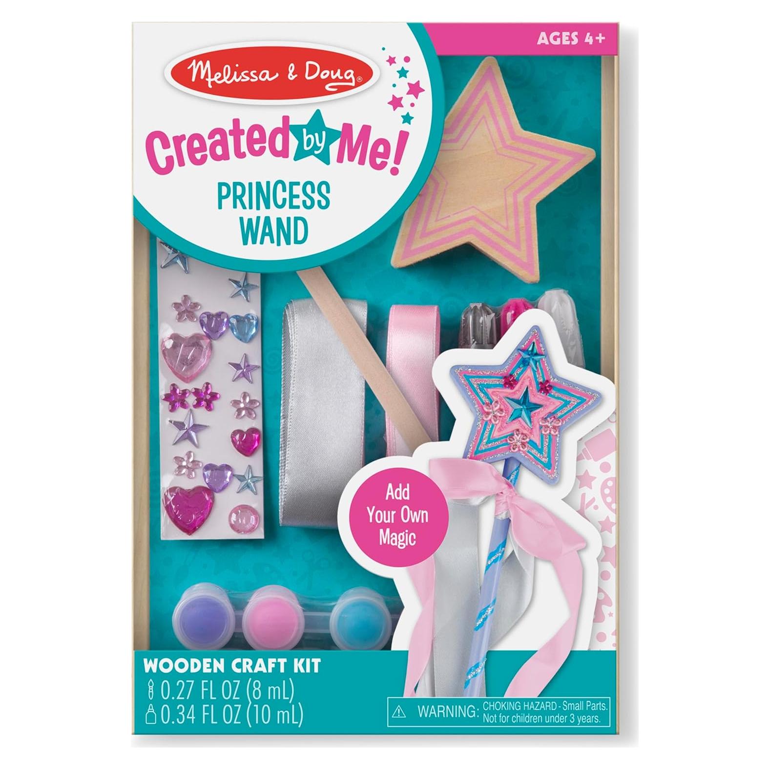 Kit de Manualidades Melissa & Doug Varita de Princesa Rosa