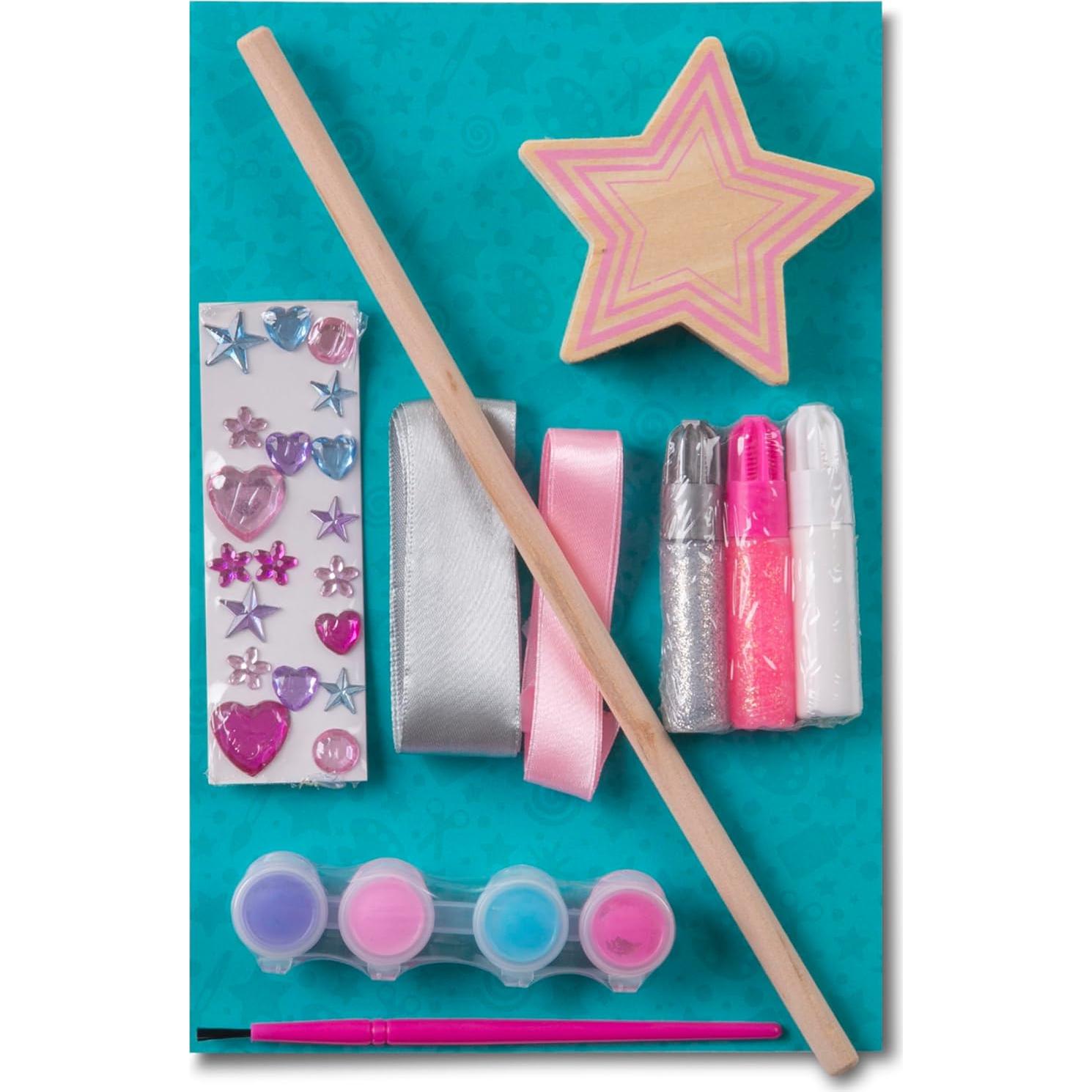 Kit de Manualidades Melissa & Doug Varita de Princesa Rosa
