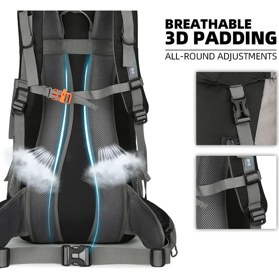 Mochila de Camping 70L HongXingHai Impermeable para Senderismo