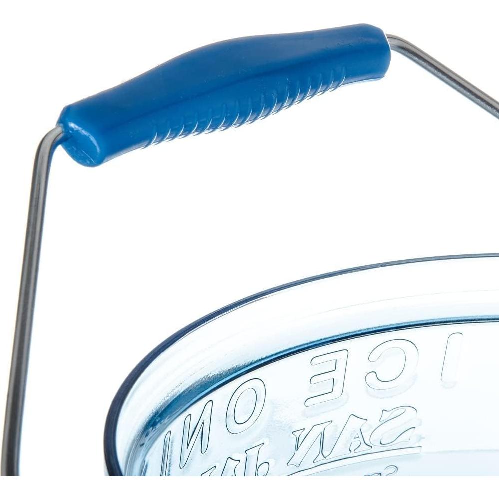 Hielo Tote San Jamar SI6000 6 Galones Azul Paquete de 2