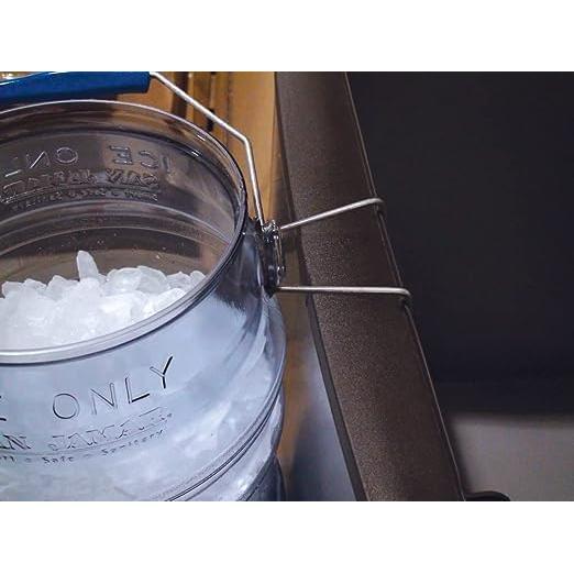 Hielo Tote San Jamar SI6000 6 Galones Azul Paquete de 2