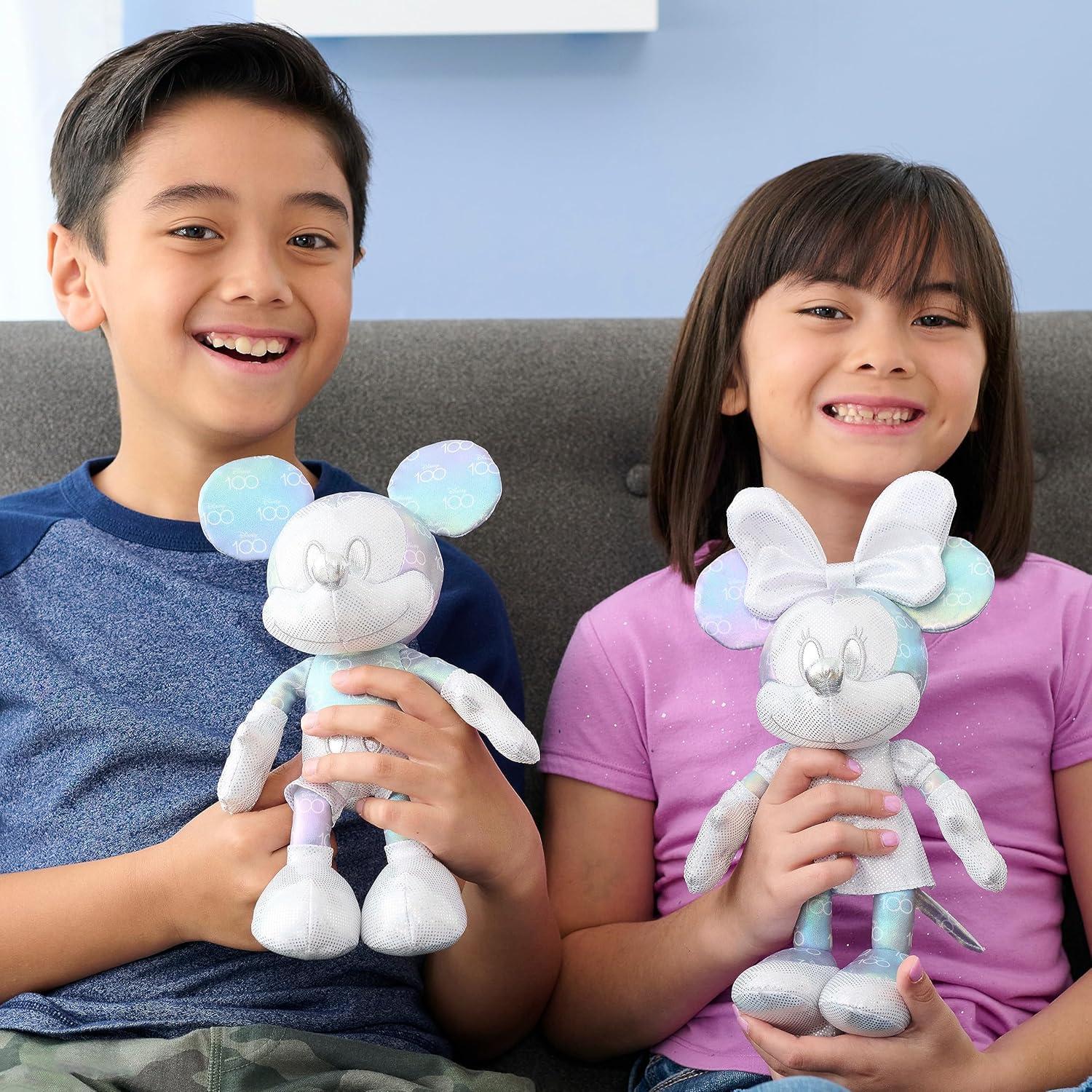 Peluches Coleccionistas Mickey y Minnie Disney100 27,94 cm