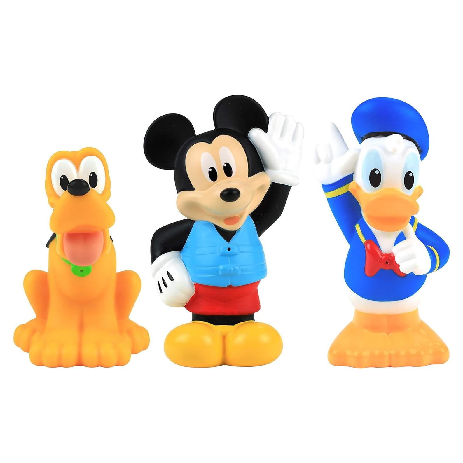 Juego de Juguetes de Baño Disney Mickey Mouse 3 Piezas