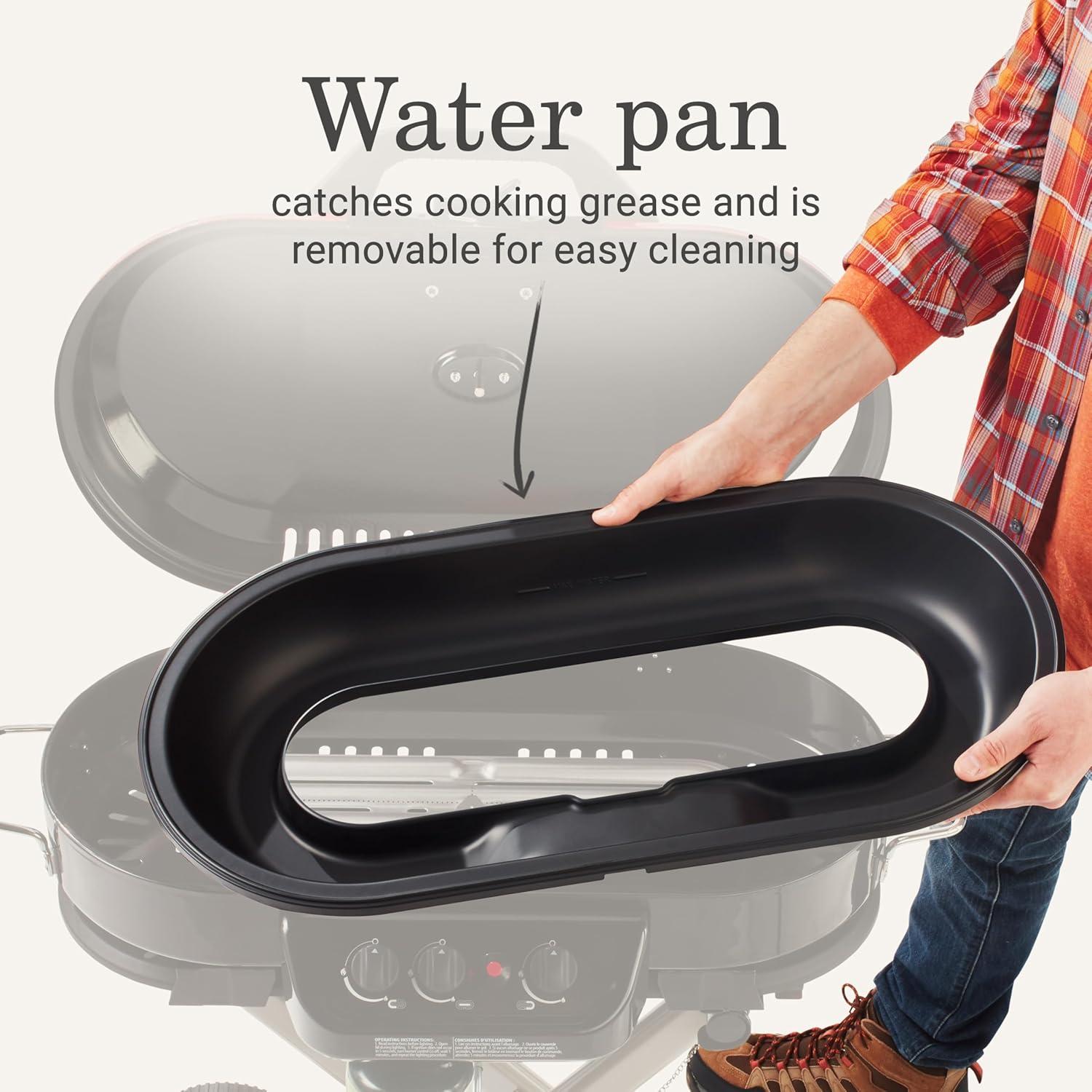 Parrilla de Gas Propano Coleman RoadTrip 285 Portátil 3 Quemadores