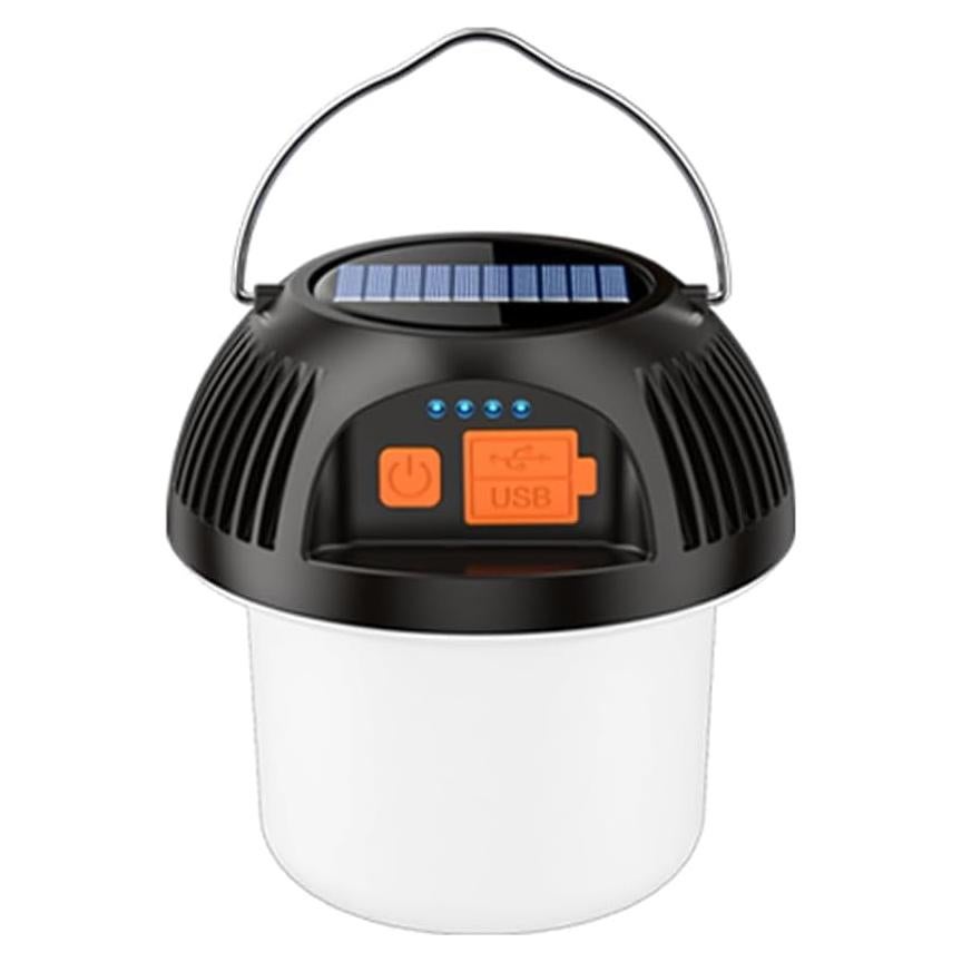 Linterna de Camping Solar Mukkuri 600 Lúmenes Recargable