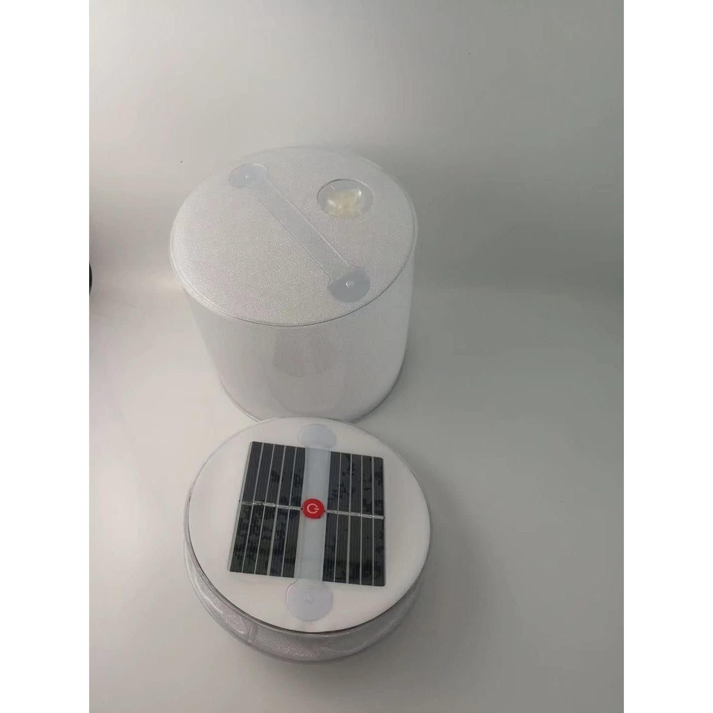 Linterna Inflable Solar LED 2 Piezas Eeghurt Impermeable