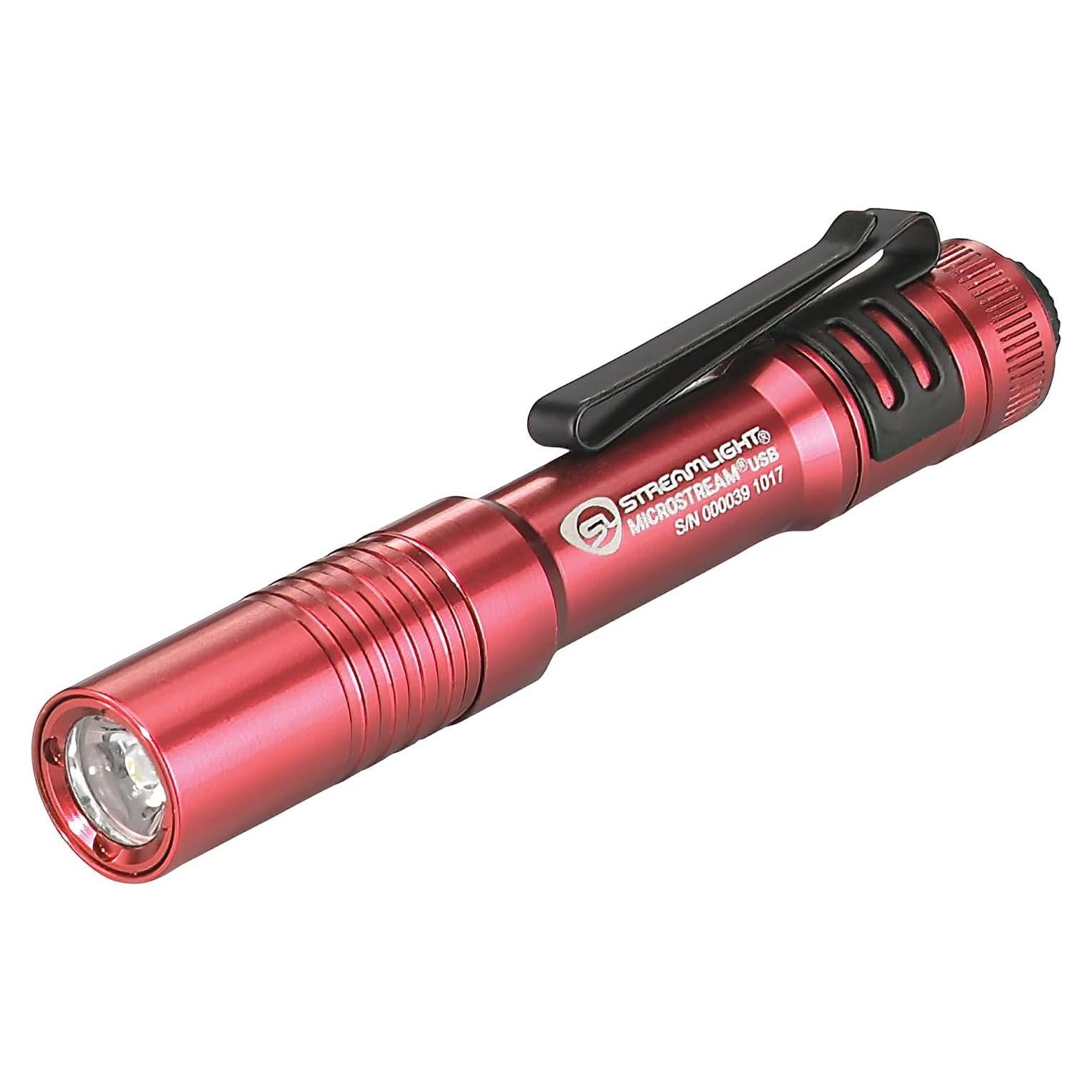 Linterna Streamlight MicroStream 250 Lúmenes USB Recargable Roja