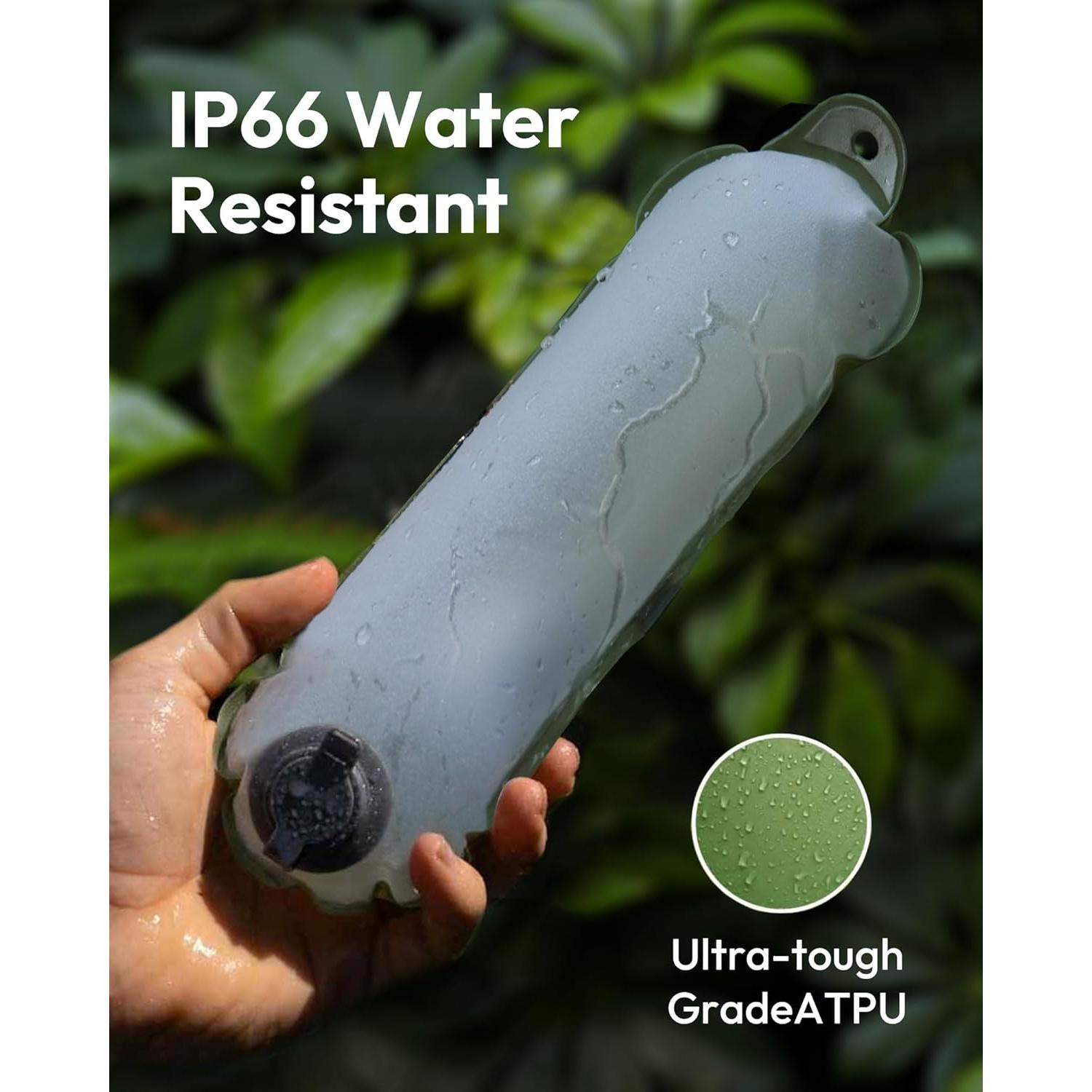 Linterna de Camping Inflable BILTRTE 30cm USB Recargable IP66